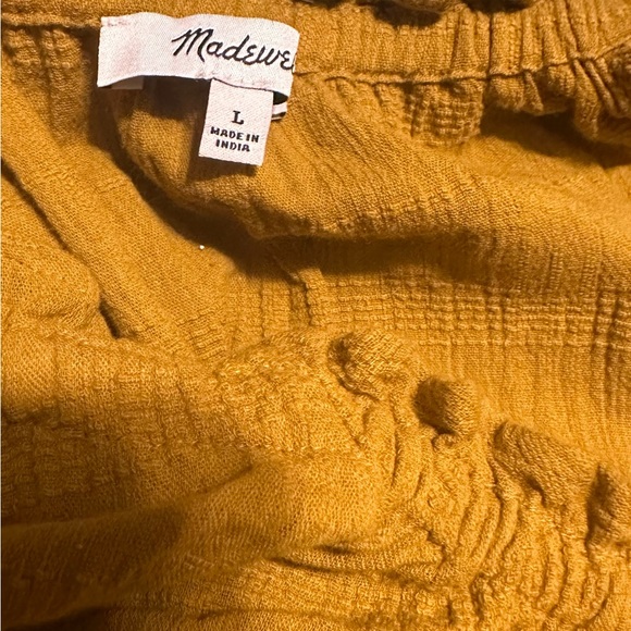 Madewell Sophia Top in Textured Plaid - Picture 3 of 4